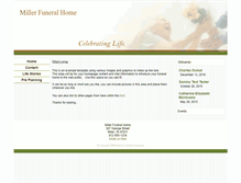 Tablet Screenshot of millerfh26.abcfuneralhome.com