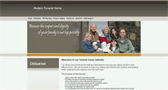 Desktop Screenshot of millerfh56.abcfuneralhome.com