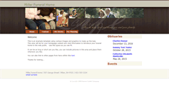 Desktop Screenshot of millerfh02.abcfuneralhome.com