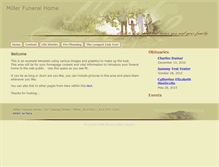 Tablet Screenshot of millerfh03.abcfuneralhome.com